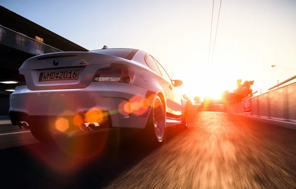 Picture road, machine, auto, the sun, light, BMW, BMW, car