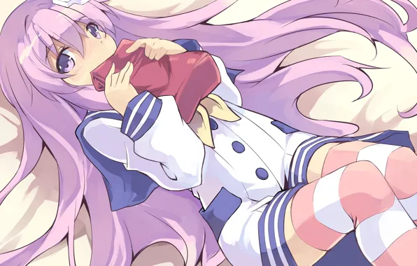 Girl, anime, art, Hyperdimension Neptunia