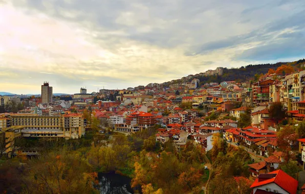 Picture Home, Autumn, Panorama, Roof, Building, Fall, Autumn, Bulgaria