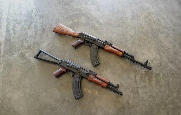 Weapons, background, Kalashnikov, machines, AK-74