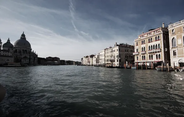 Picture water, the city, Venice