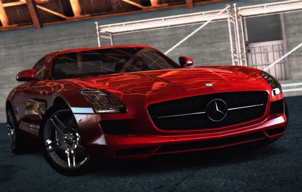 Download Wallpaper Cars Mercedes Benz Sls Amg Nfs Hot Pursuit Ceej Section Games In