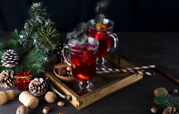Picture Christmas, drink, mulled wine