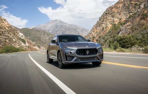 Car, Maserati, road, Levante, Maserati Levante Modena S