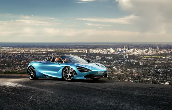 McLaren, supercar, Spider, 720S, 2019