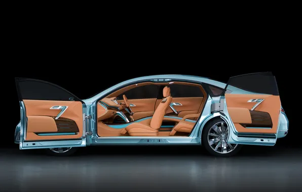 Concept, Nissan, Nissan, the concept car, sedan, 2007, Nissan Intima