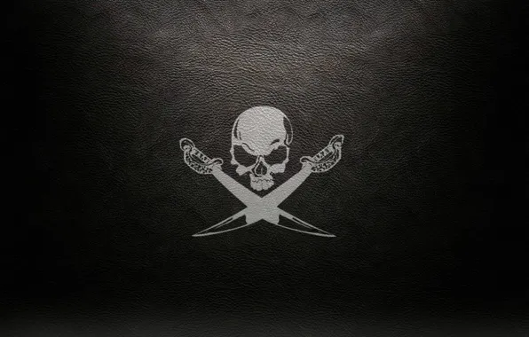 Wallpaper background, Skull, swords for mobile and desktop, section ...