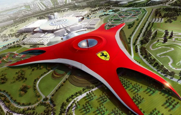 The city, ferrari, layout, the project
