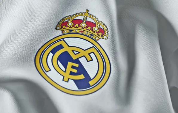 Wallpaper, sport, logo, football, Real Madrid CF