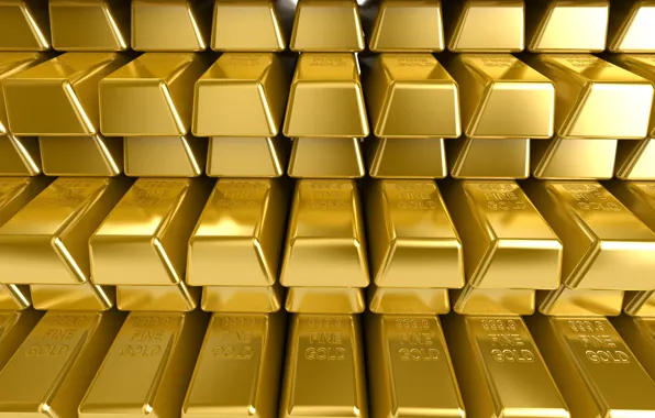 Background, Wealth, Gold, Shine, Sample, Bars