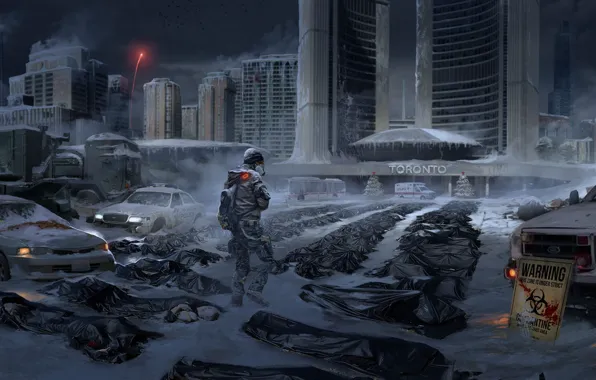 Toronto, weihao wei, What if Canada Fall, Division Fanart