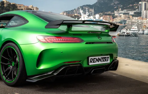 Mercedes-Benz, rear view, AMG, 2018, RennTech, GT R