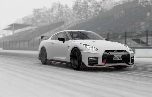 Picture Winter, Nissan, GT-R, Nismo, Project CARS 2