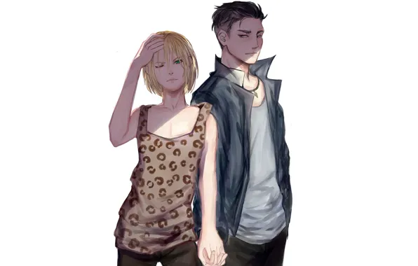 Guys, Yuri on the ice, Yuri Plesetskiy, Otabek Altyn, by youyanwuzhu
