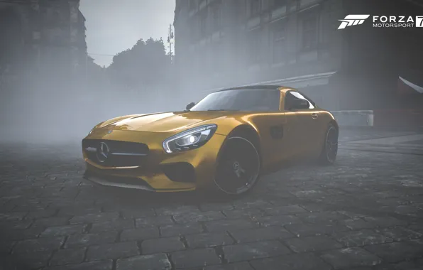 HDR, SLS AMG, Mercedes Benz, AMG, SLS, Game, Fog, FM7