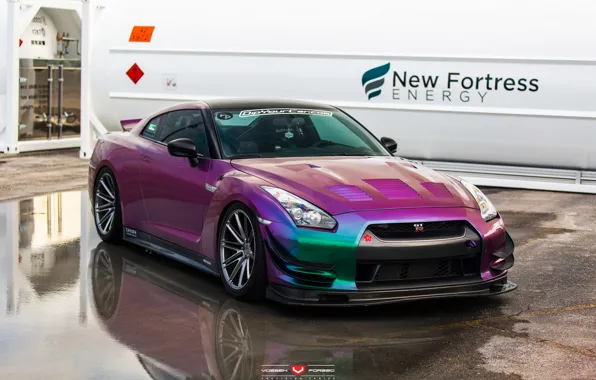 GTR, Nissan, Forged, Vossen