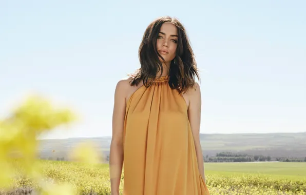 Look, girl, pose, dress, actress, Ana de Armas