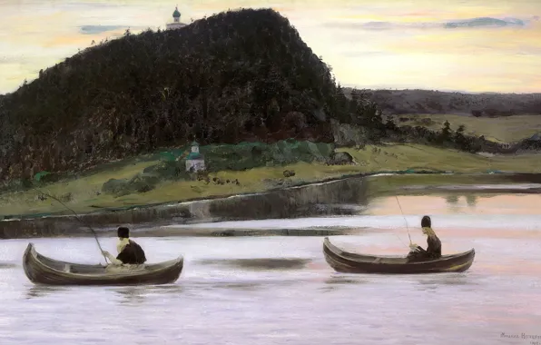 1903, Nesterov, Mikhail Vasilyevich, Silence