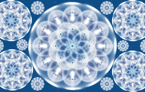 Color, abstraction, background, pattern, graphics, Shine, color, planet