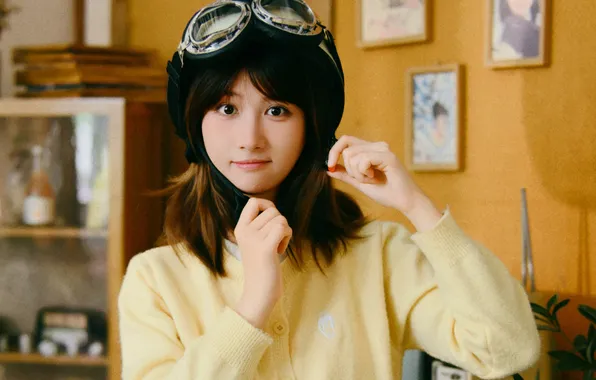 Beautiful, Asian, Model, Smile, Woman, Cute, Pretty, Pearls