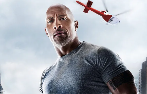 Picture helicopter, Dwayne Johnson, Dwayne Johnson, San Andreas, Fault San Andreas