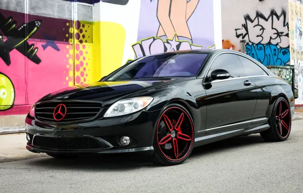 Picture Mercedes, wheels, with, and, custom, color, full, brake