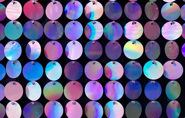 Reflection, colorful, hologram