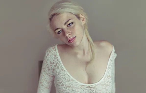 Picture girl, face, body