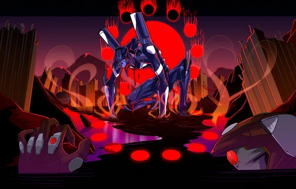 Robots, Eva, Evangelion, Evangelion