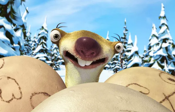 Picture cartoon, ice age, Ice Age, sloth