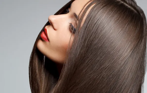 Picture face, model, hair, lips