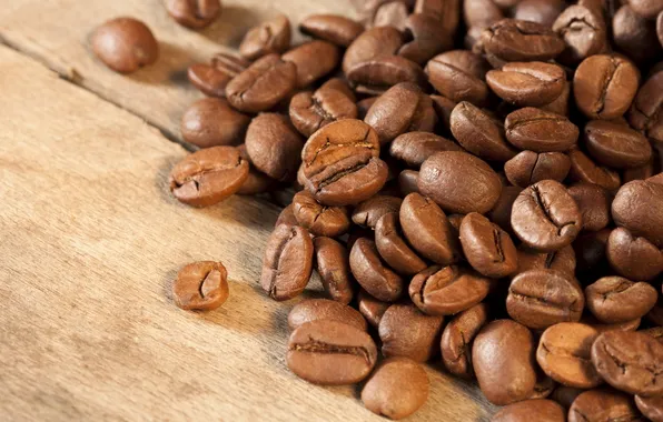 Macro, coffee, grain, macro, beans, coffee