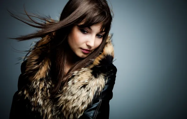 Picture background, hair, Girl, fur