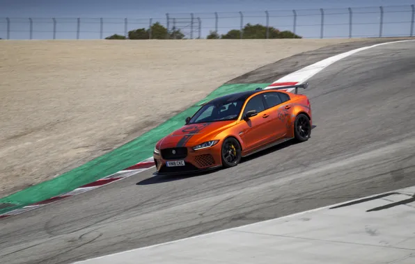 Orange, movement, Jaguar, 2018, XE SV Project 8