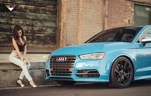 Picture Audi, Girl, Vorsteiner, Audi Cars, Audi and Girl, Car and Girl, Audi S3, Vorsteiner Audi …