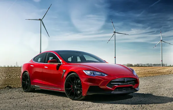 Tesla, Model S, Tesla, electric car, 2015, Larte Design, Elizabeth