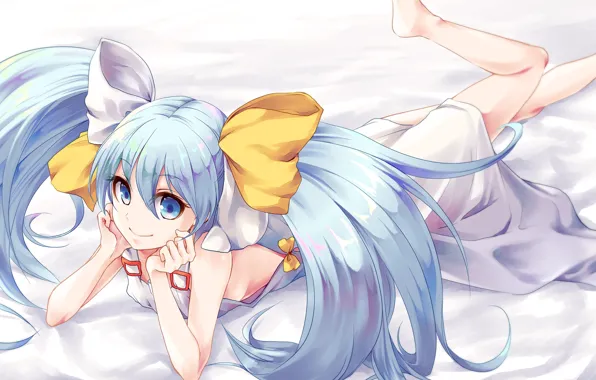 Girl, smile, lies, anime, art, tails, WIXOSS