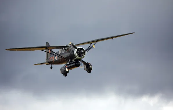 The sky, aviation, the plane