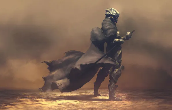 Picture wallpaper, Storm, Warrior, Desert, Other games