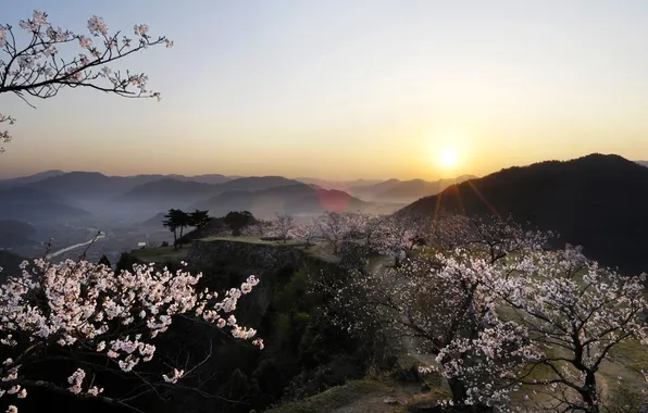 Nature, Mountains, Japan, Japan, Beautiful, Nature, Beautiful, Sakura