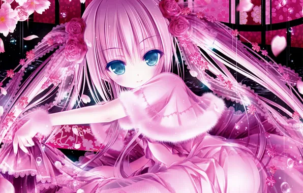 Wallpaper girl, look, Tinkerbell, art