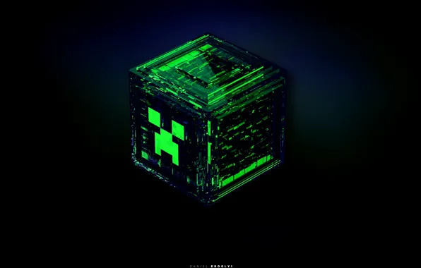 The explosion, blue, green, grey, black, the game, cube, game