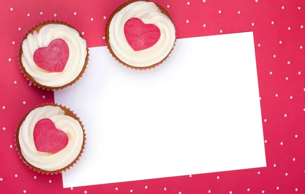 Picture love, heart, love, heart, romantic, cupcake