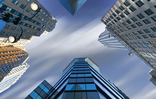 Skyscraper, home, New York, lantern, USA