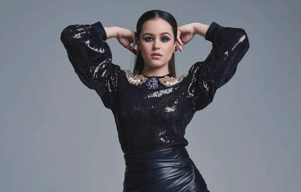 Picture look, girl, pose, photo, makeup, figure, actress, brunette