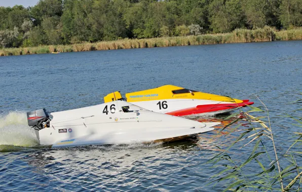 Speed, boats, race