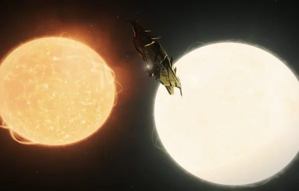 Ship, The game, Elite: Dangerous, Binary star system, KRAIT PHANTOM