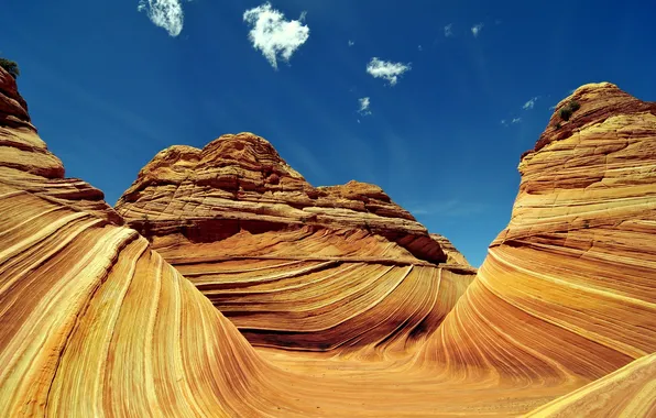 The sky, mountains, nature