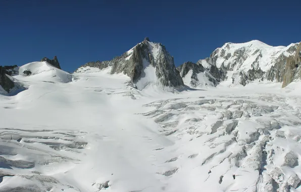 Picture Mont Blanc, glaciar, gigante, macizo