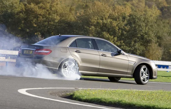 Skid, mercedes, car, Mercedes, amg, klass